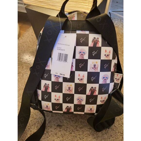 Nwt Betsey Johnson doggie backpack + coin purse main image 3
